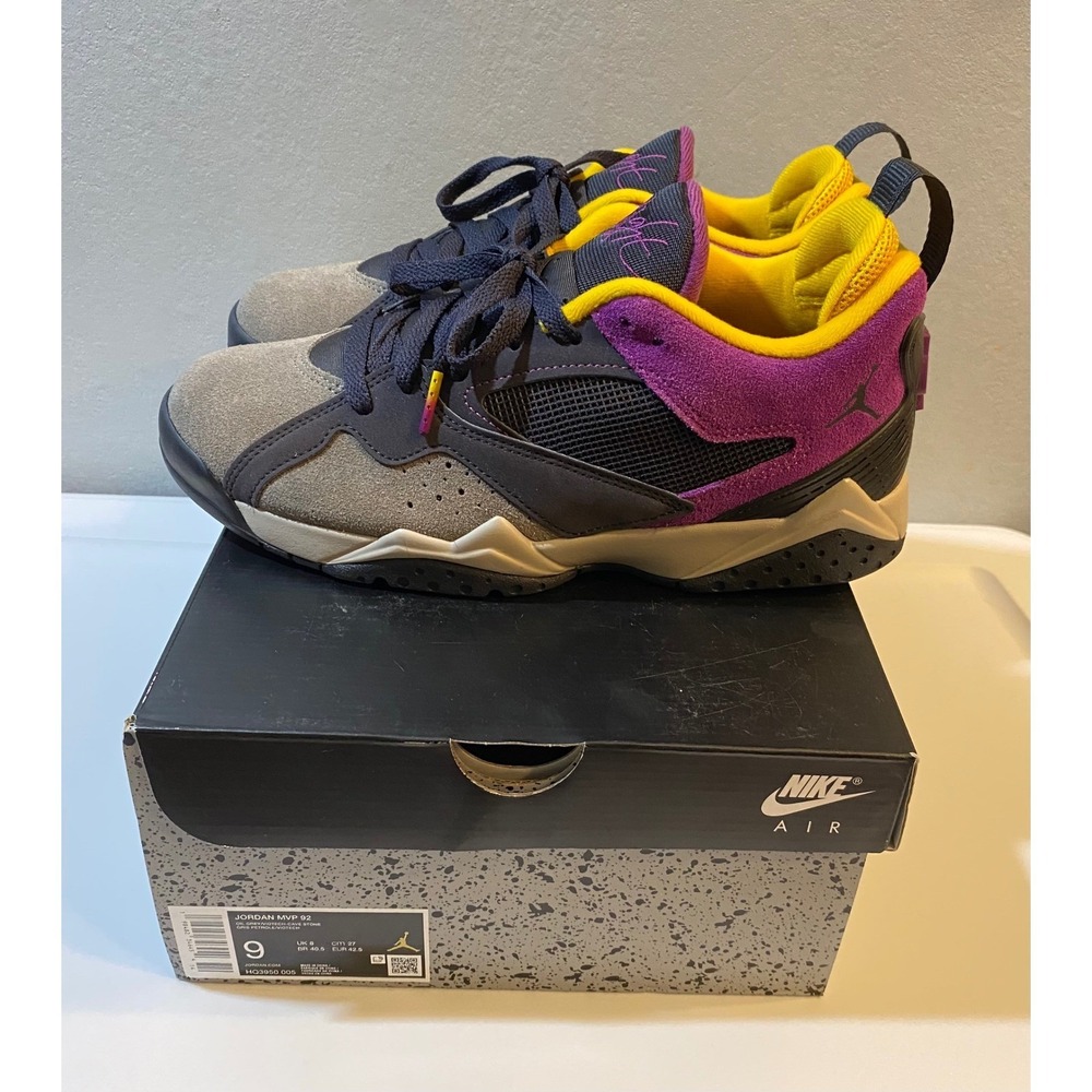 NEW Jordan MVP 92 Oil Grey‎ Votech Cave Stone Mens Sneakers HQ3950-005 Size 9